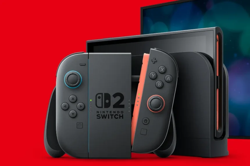 Visuel de la Nintendo SWITCH 2