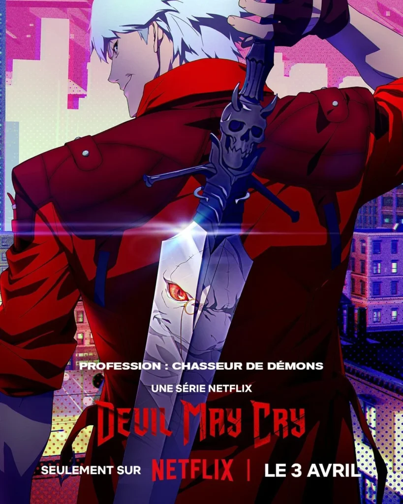 Affiche Netflix de Devil May Cry