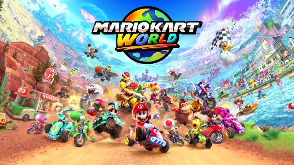 Mario Kart World sur Nintendo Switch 2