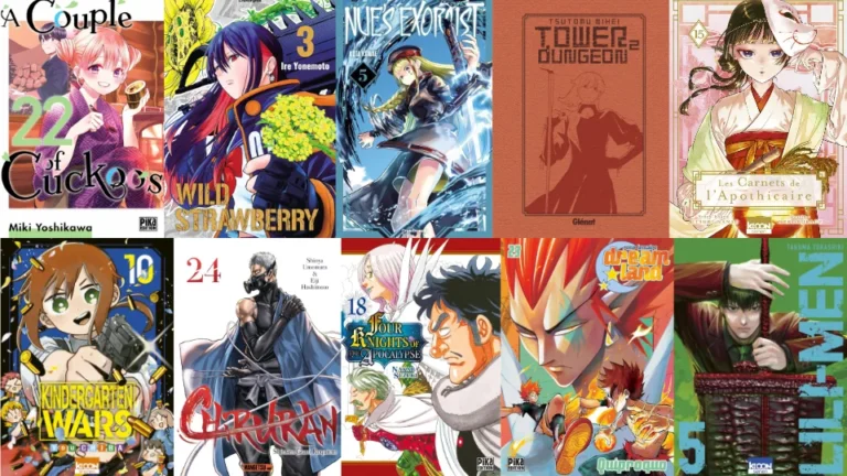 Sorties mangas semaine 36