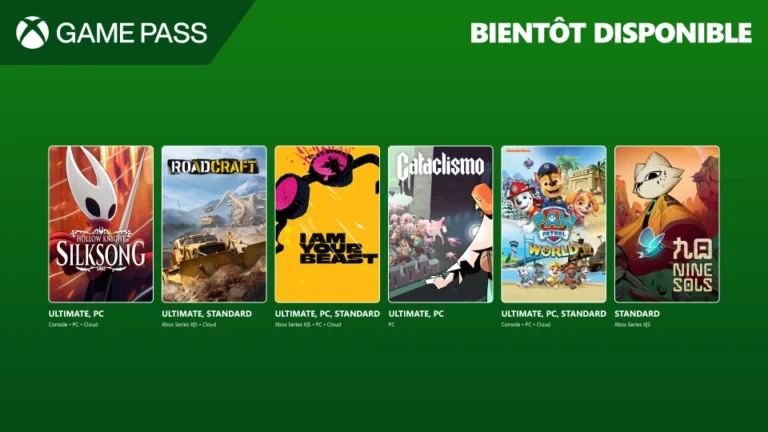 Game Pass Septembre
