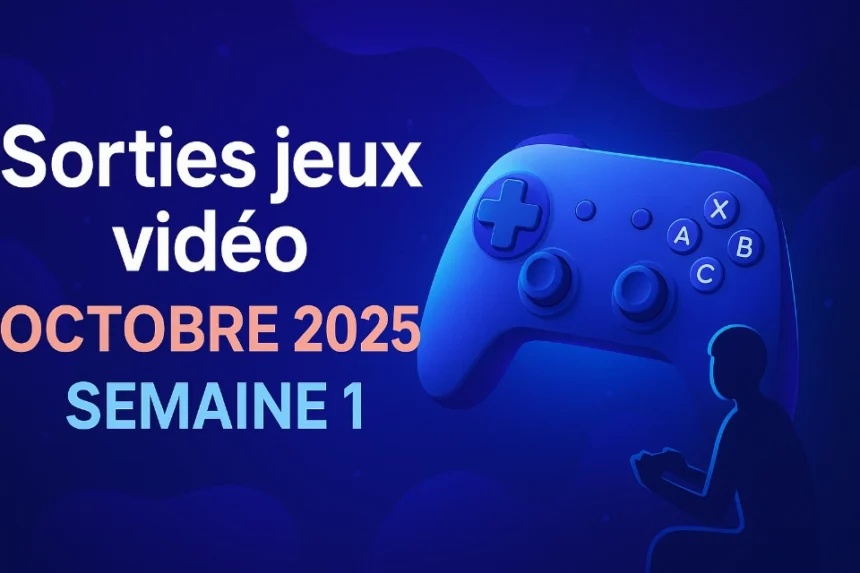 Sorties premiere semaine octobre