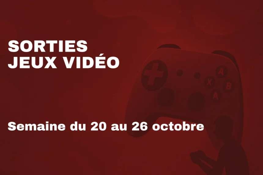 Sorties quatrieme semaine octobre