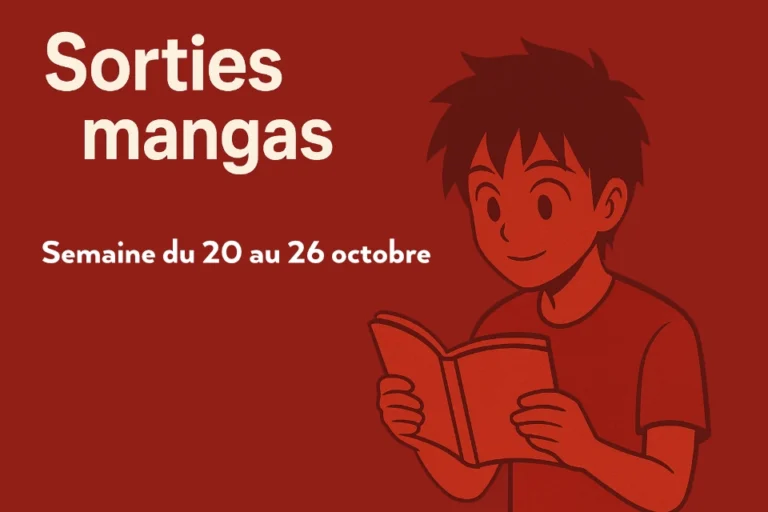 planning sorties mangas 20 au 26 octobre 2025