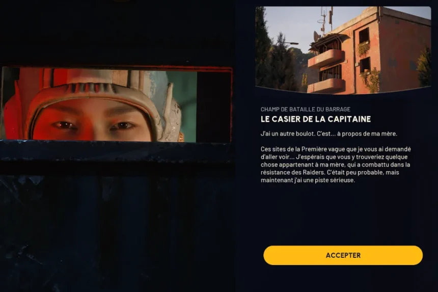 Arc Raiders quete casier capitaine