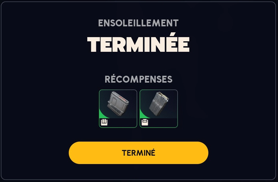 Arc Raiders quete ensoleillement recompenses