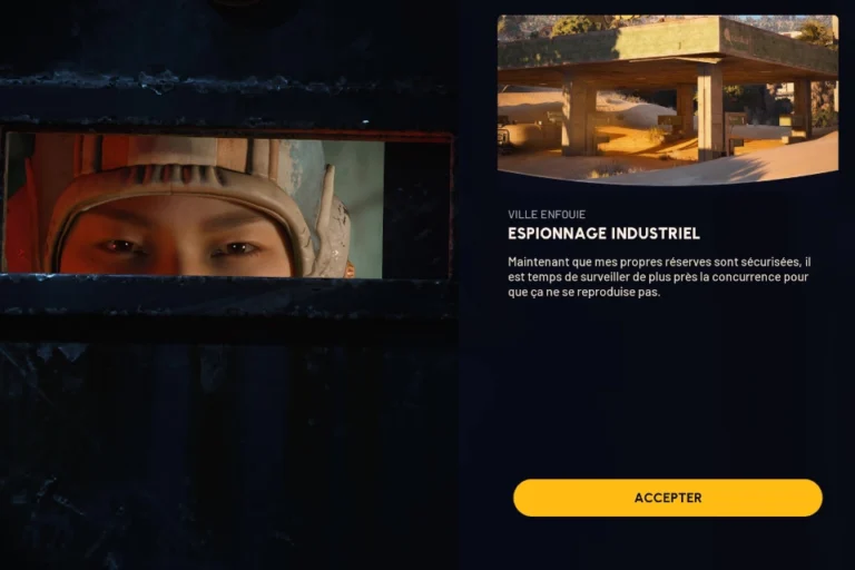 Arc Raiders quete espionnage industriel