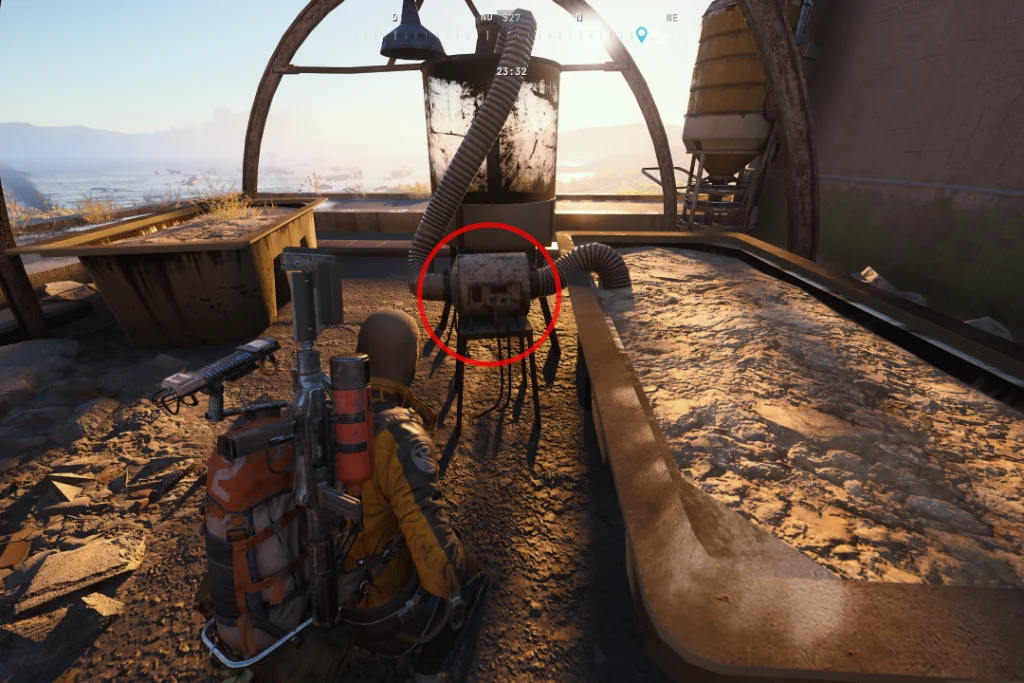 Arc Raiders quete initiative emplacement pompe eau