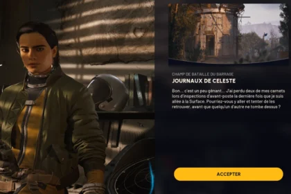 Arc Raiders quete journaux celeste