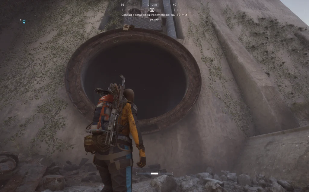 Arc Raiders quete navigation en eaux troubles entree tunnel