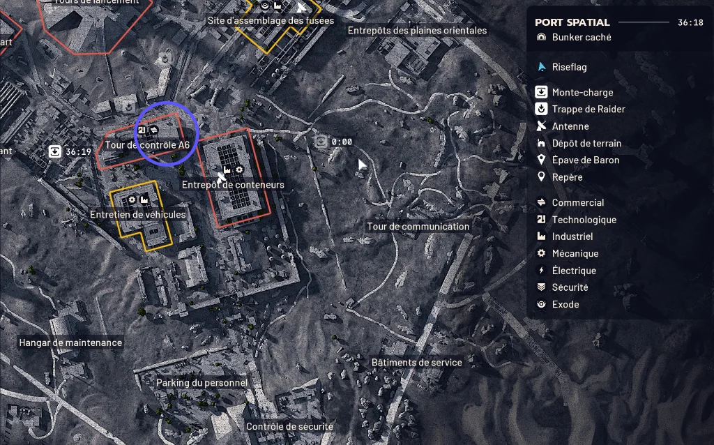 Arc Raiders quete un apercu du terrain map tour controle A6