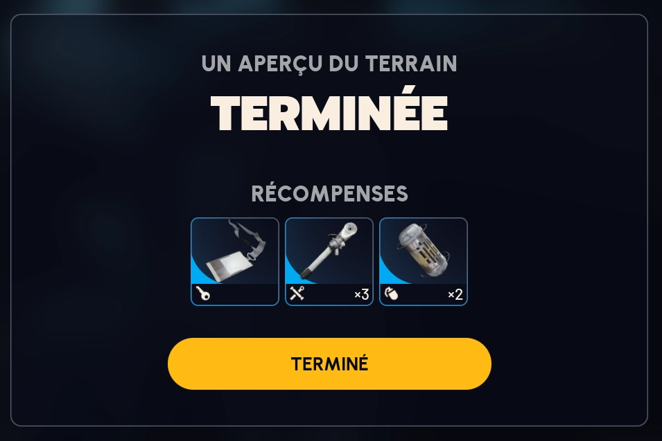 Arc Raiders quete un apercu du terrain recompenses