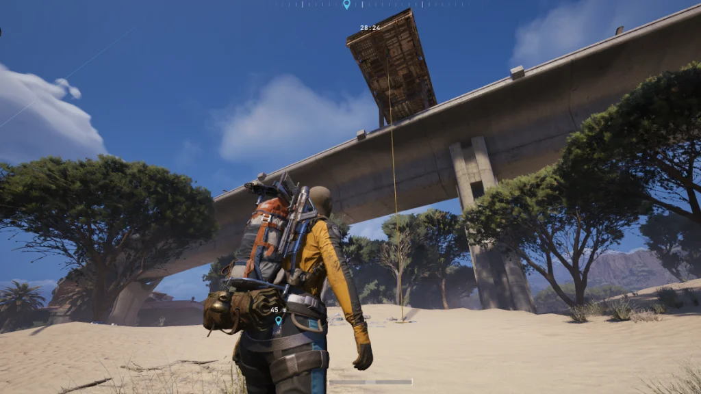Arc Raiders quete un nid douillet map tyrolienne