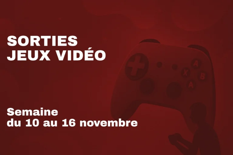 Sorties seconde semaine novembre