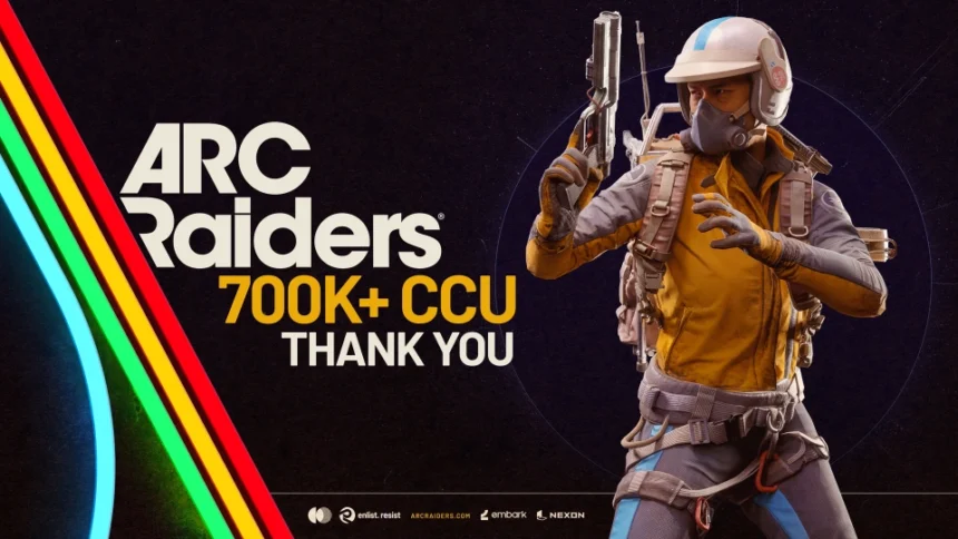 arc raiders record audience