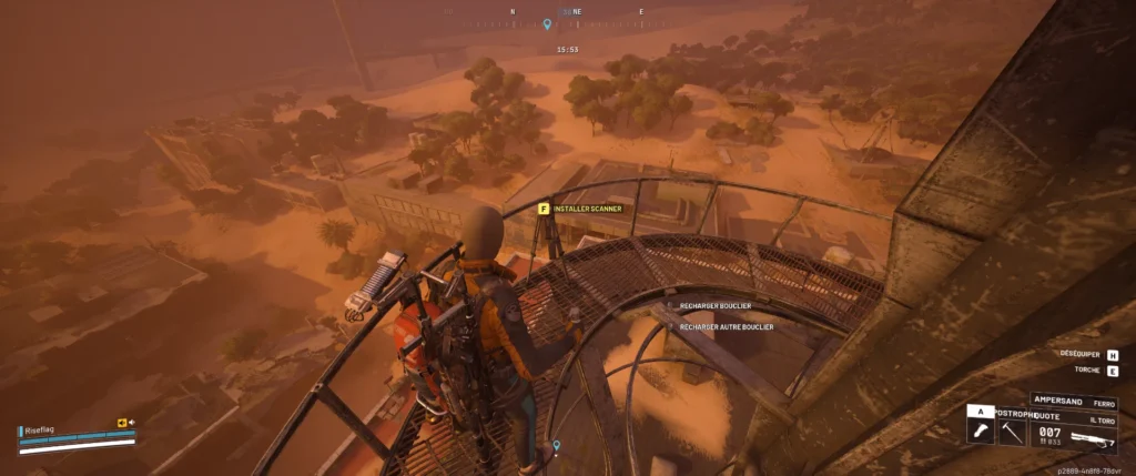 Guide Arc Raiders quete yeux dans le ciel ville enfouie scanner